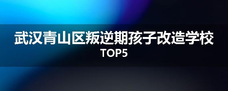 武汉青山区叛逆期孩子改造学校TOP5