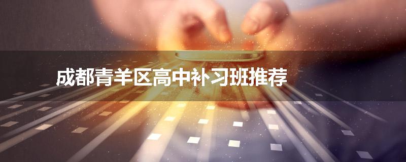 成都青羊区高中补习班推荐