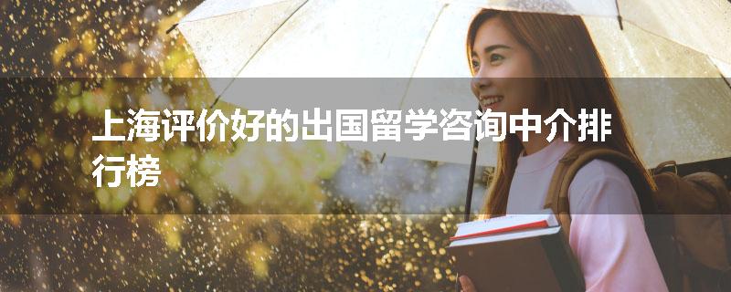 上海评价好的出国留学咨询中介排行榜