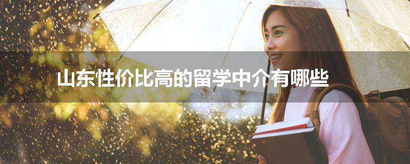山东性价比高的留学中介有哪些