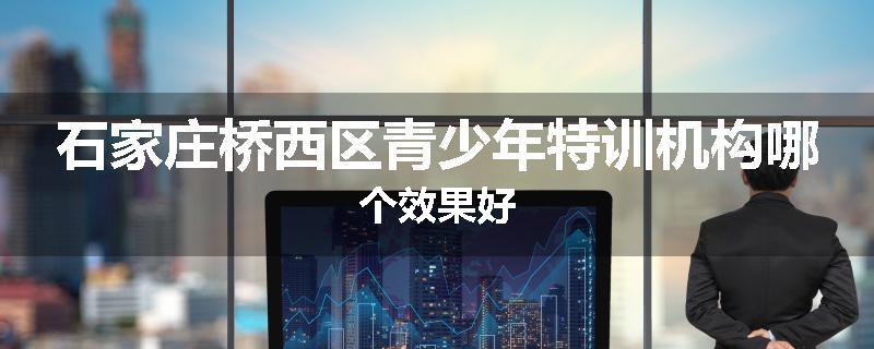 石家庄桥西区青少年特训机构哪个效果好
