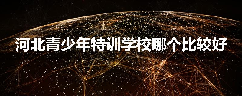 河北青少年特训学校哪个比较好
