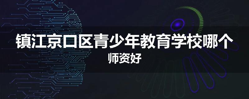镇江京口区青少年教育学校哪个师资好