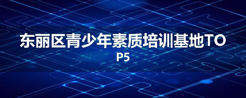 东丽区青少年素质培训基地TOP5