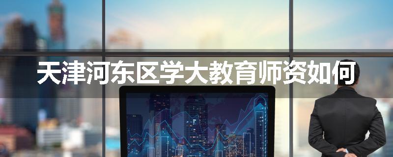 天津河东区学大教育师资如何