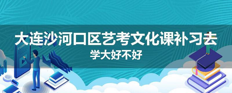 大连沙河口区艺考文化课补习去学大好不好