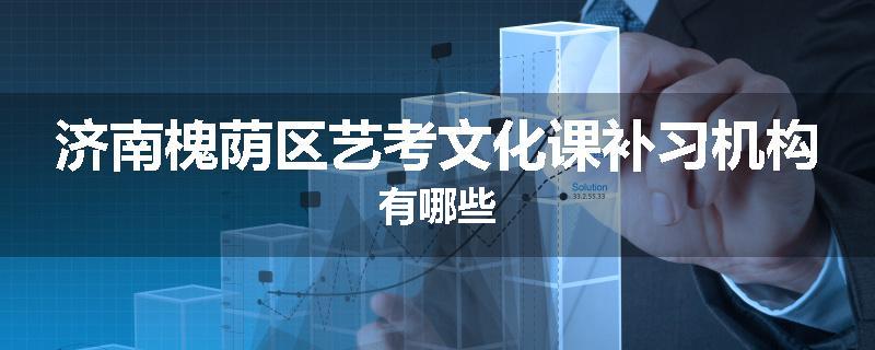 济南槐荫区艺考文化课补习机构有哪些