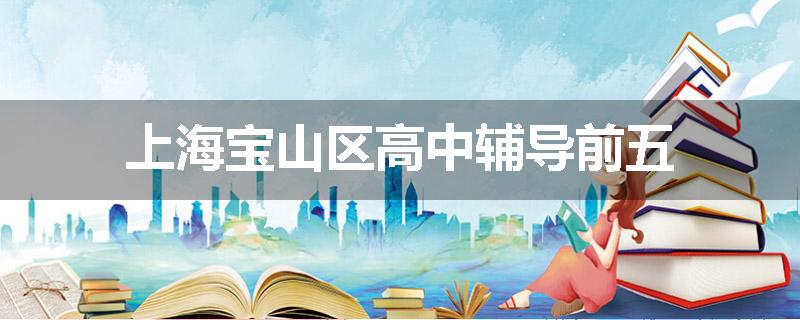 上海宝山区高中辅导前五