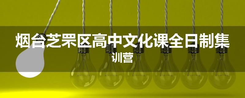 烟台芝罘区高中文化课全日制集训营