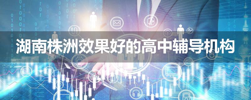湖南株洲效果好的高中辅导机构