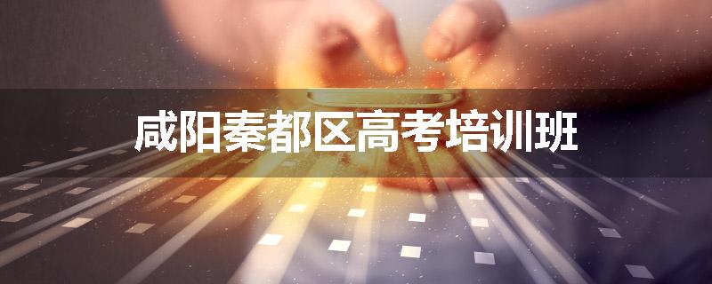 咸阳秦都区高考培训班