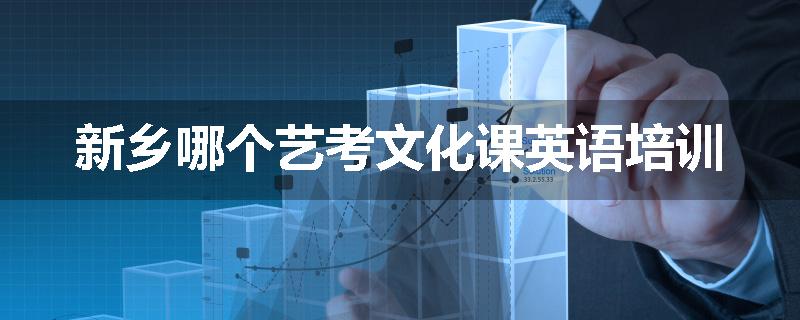 新乡哪个艺考文化课英语培训