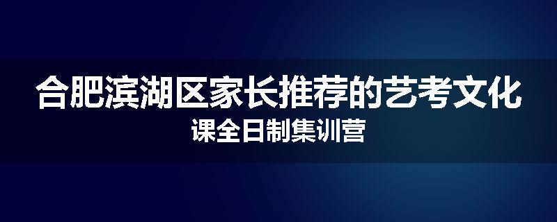 合肥滨湖区家长推荐的艺考文化课全日制集训营
