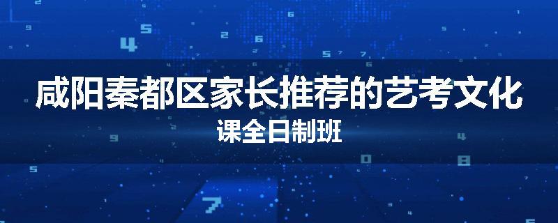 咸阳秦都区家长推荐的艺考文化课全日制班