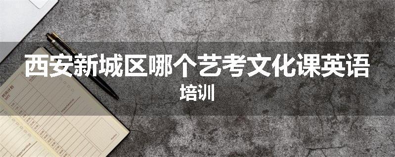 西安新城区哪个艺考文化课英语培训