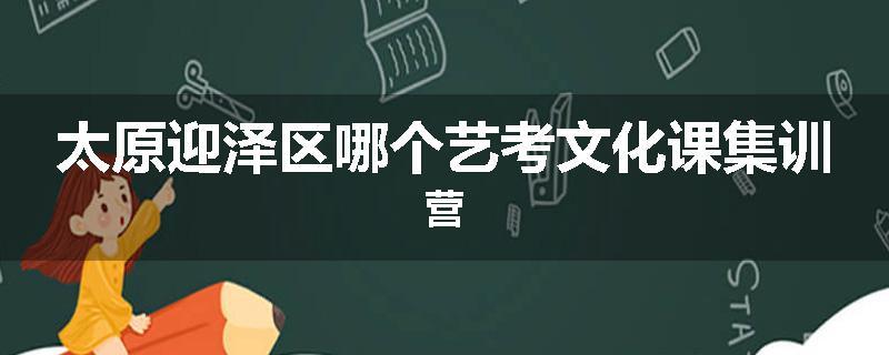太原迎泽区哪个艺考文化课集训营
