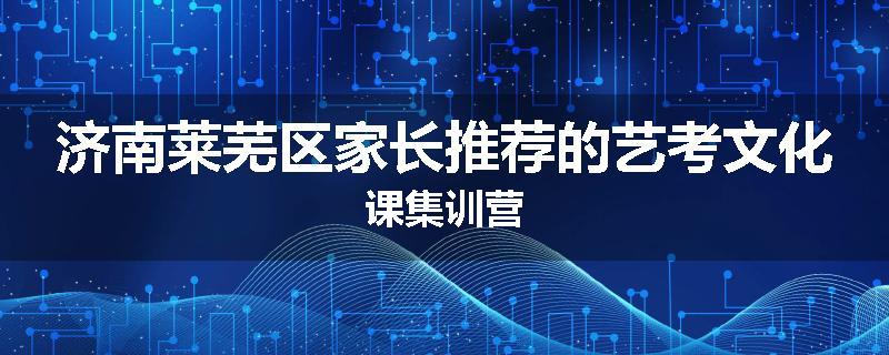 济南莱芜区家长推荐的艺考文化课集训营