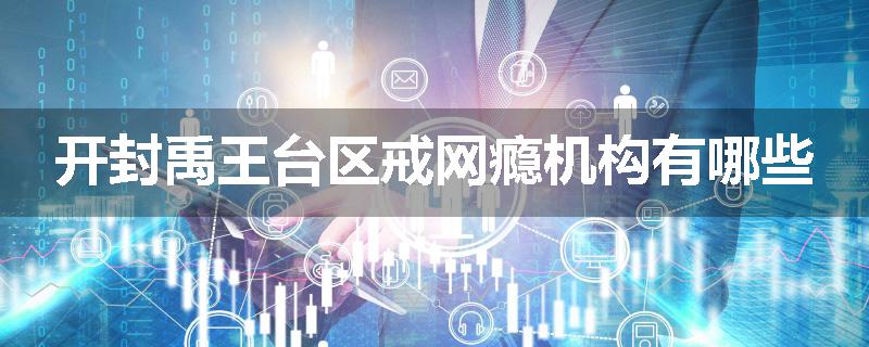 开封禹王台区戒网瘾机构有哪些