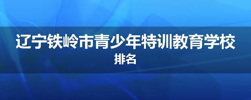 辽宁铁岭市青少年特训教育学校排名