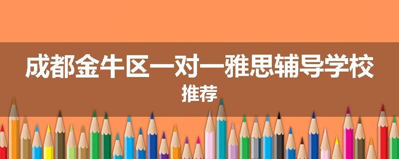 成都金牛区一对一雅思辅导学校推荐