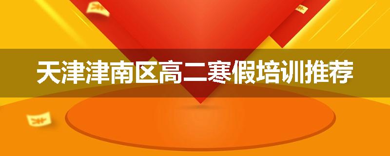天津津南区高二寒假培训推荐