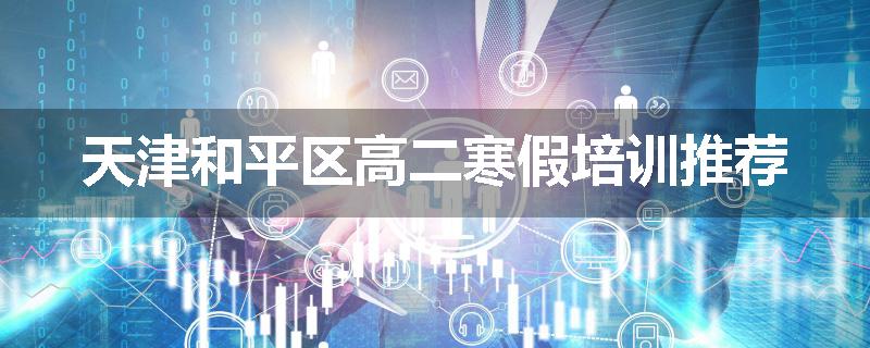 天津和平区高二寒假培训推荐