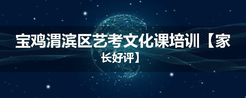 宝鸡渭滨区艺考文化课培训【家长好评】