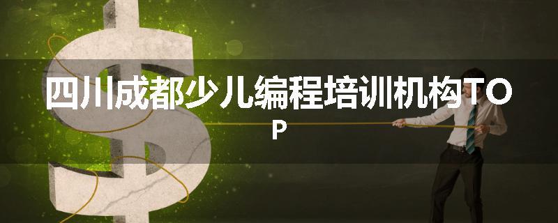 四川成都少儿编程培训机构TOP