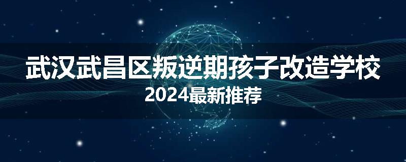 武汉武昌区叛逆期孩子改造学校2024最新推荐
