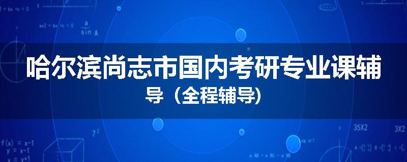 哈尔滨尚志市国内考研专业课辅导（全程辅导)