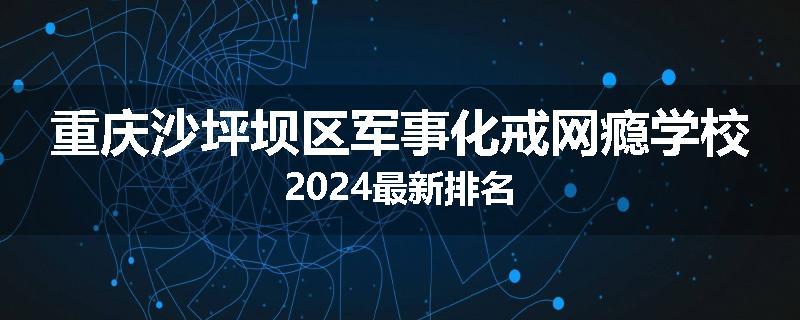 重庆沙坪坝区军事化戒网瘾学校2024最新排名