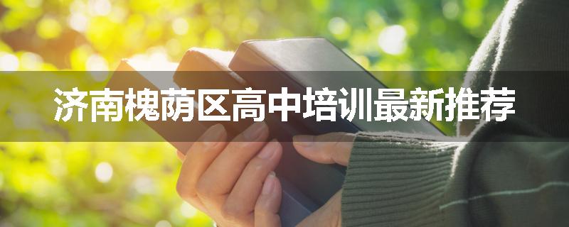 济南槐荫区高中培训最新推荐