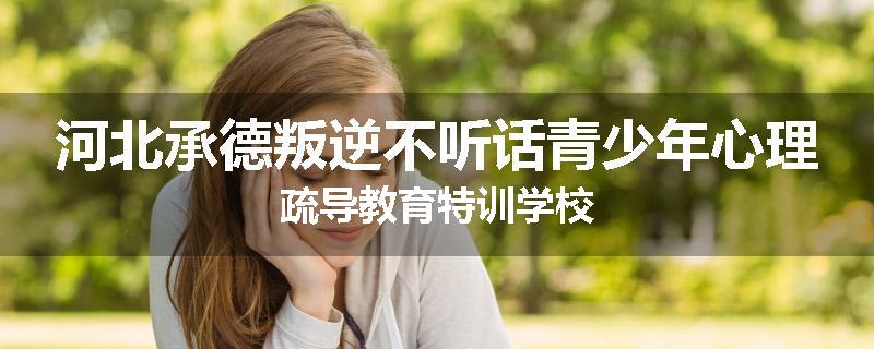 河北承德叛逆不听话青少年心理疏导教育特训学校