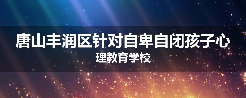 唐山丰润区针对自卑自闭孩子心理教育学校