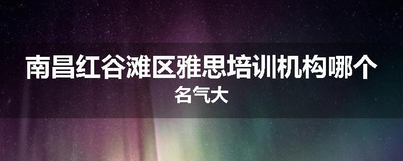 南昌红谷滩区雅思培训机构哪个名气大