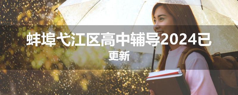 蚌埠弋江区高中辅导2024已更新