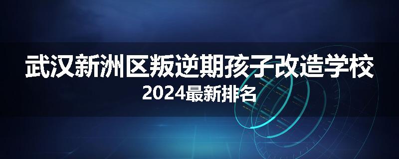 武汉新洲区叛逆期孩子改造学校2024最新排名