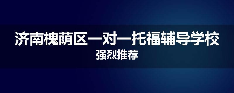 济南槐荫区一对一托福辅导学校强烈推荐
