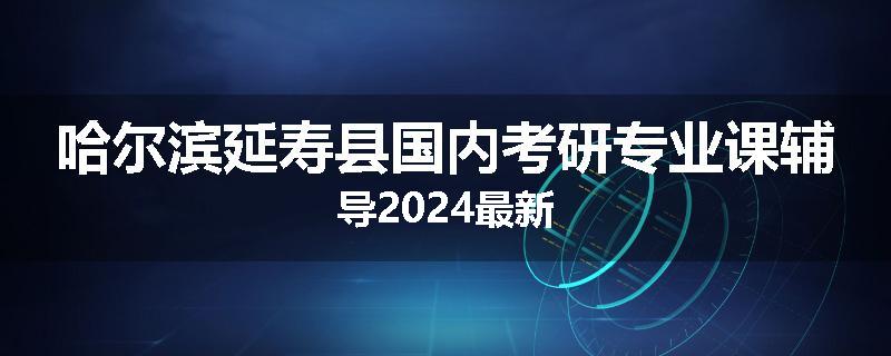 哈尔滨延寿县国内考研专业课辅导2024最新