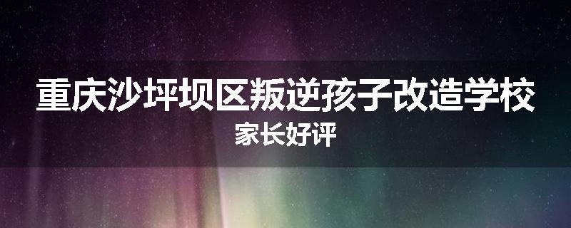 重庆沙坪坝区叛逆孩子改造学校家长好评