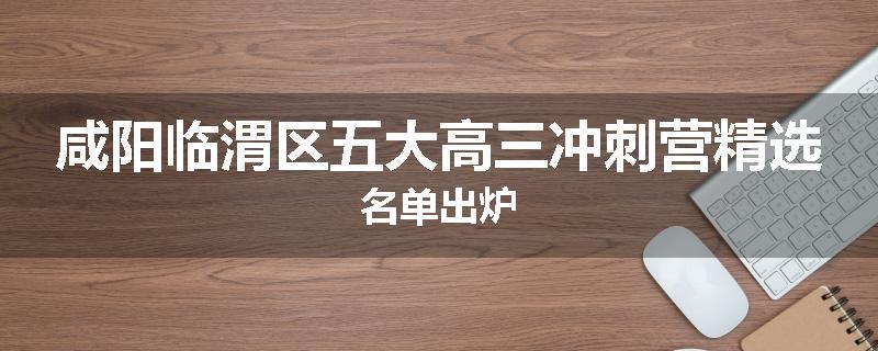咸阳临渭区五大高三冲刺营精选名单出炉