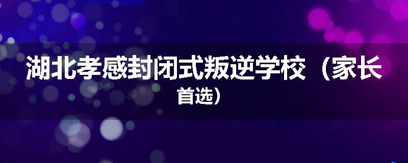 湖北孝感封闭式叛逆学校（家长首选）