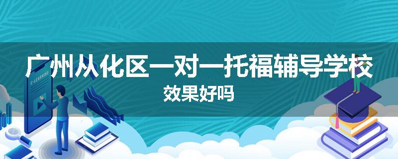 广州从化区一对一托福辅导学校效果好吗