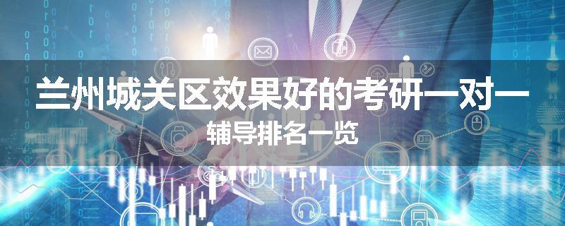 兰州城关区效果好的考研一对一辅导排名一览