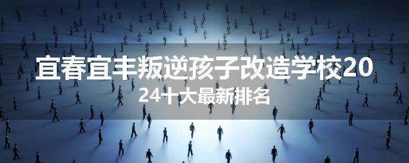 宜春宜丰叛逆孩子改造学校2024十大最新排名