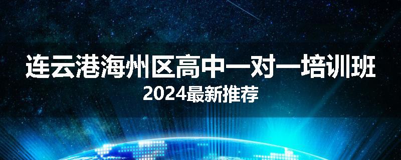 连云港海州区高中一对一培训班2024最新推荐