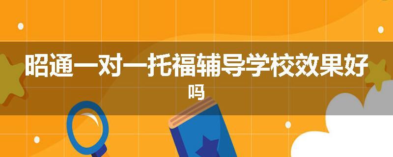昭通一对一托福辅导学校效果好吗