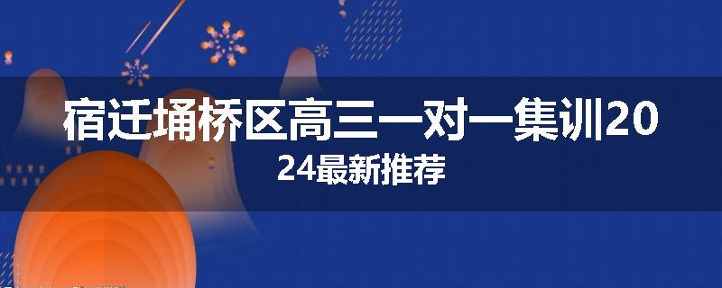 宿迁埇桥区高三一对一集训2024最新推荐