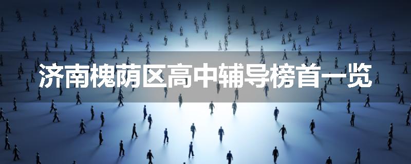 济南槐荫区高中辅导榜首一览