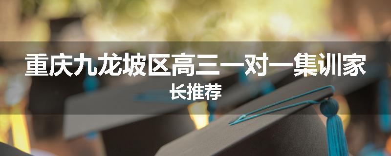 重庆九龙坡区高三一对一集训家长推荐